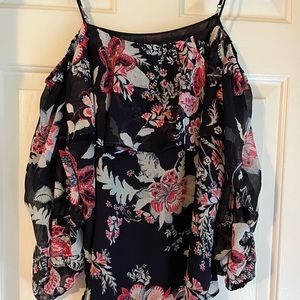 New York & Co medium floral blouse.